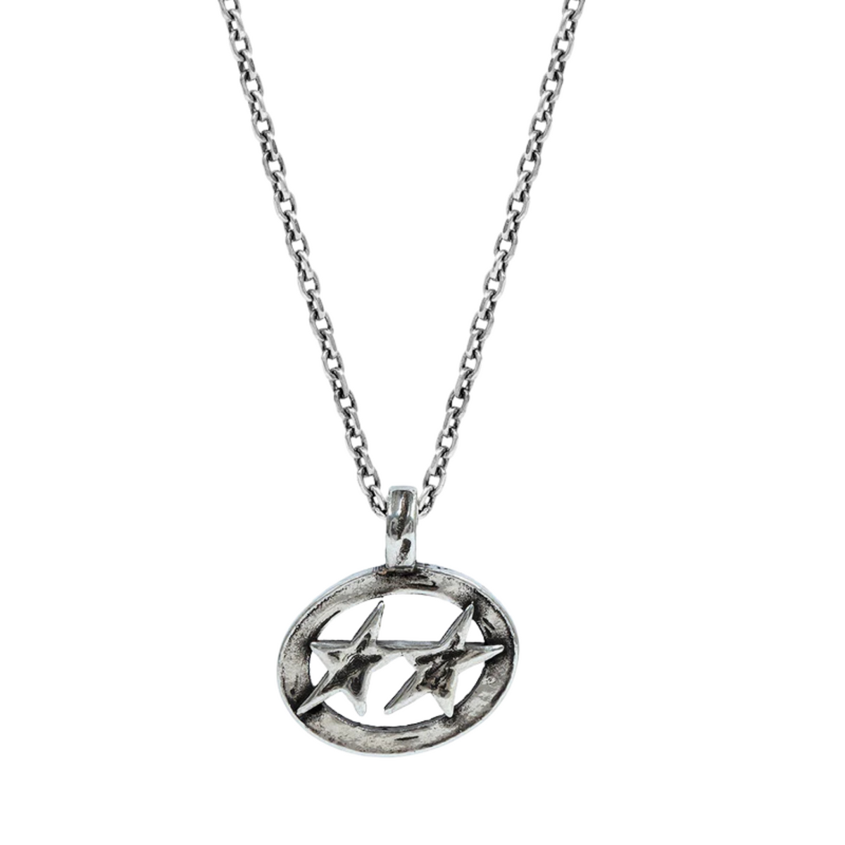 TwoJeys SuperStar Necklace Silver