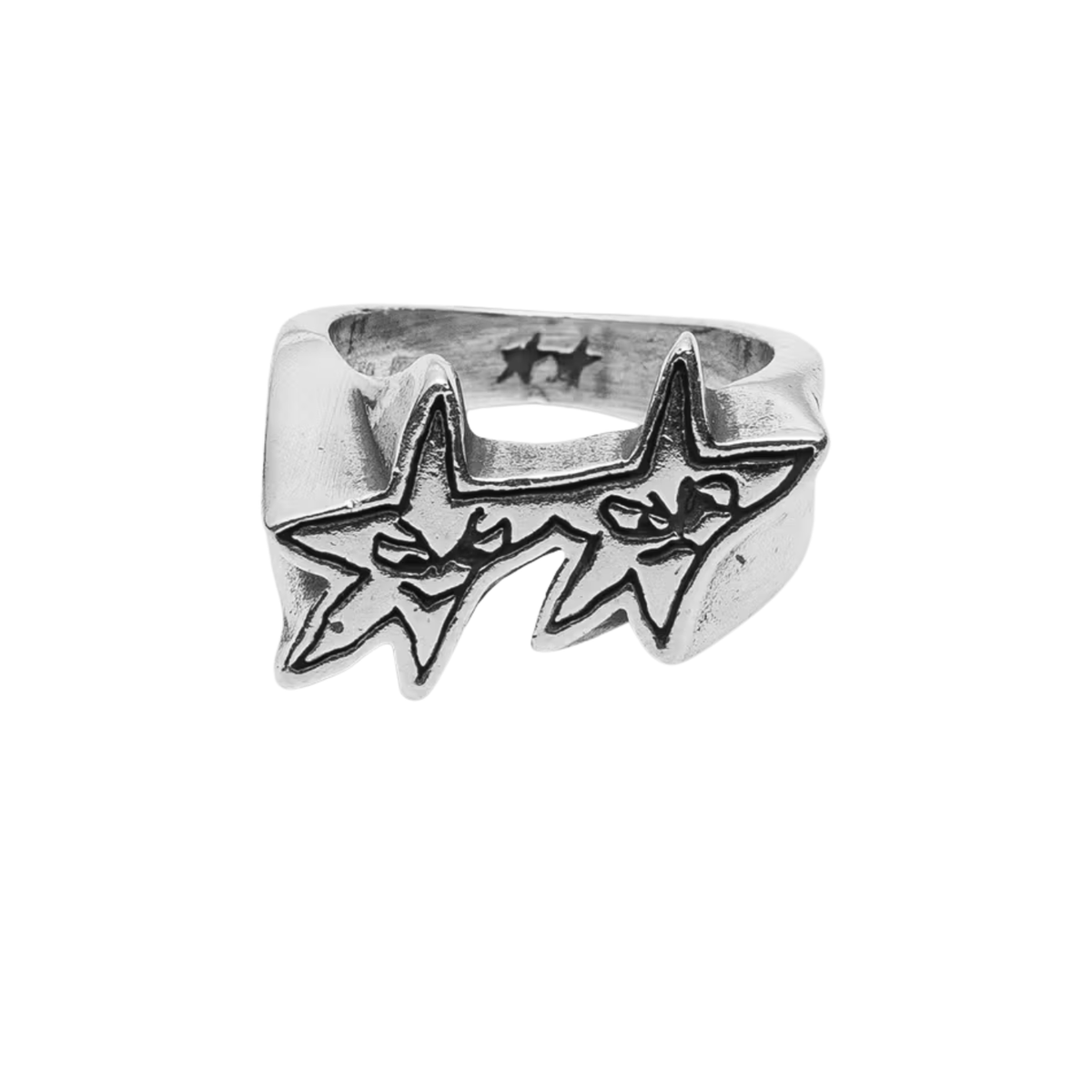 Twojeys Sketchy Stars Ring 