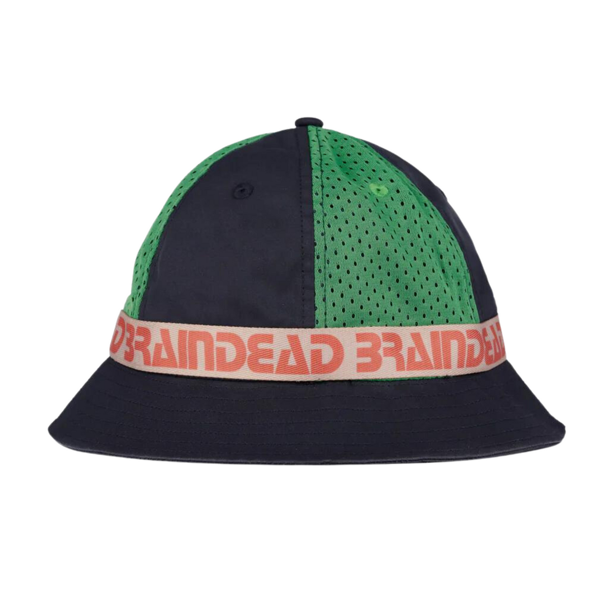 VISION MESH PANELED BUCKET HAT - NAVY/MULTI