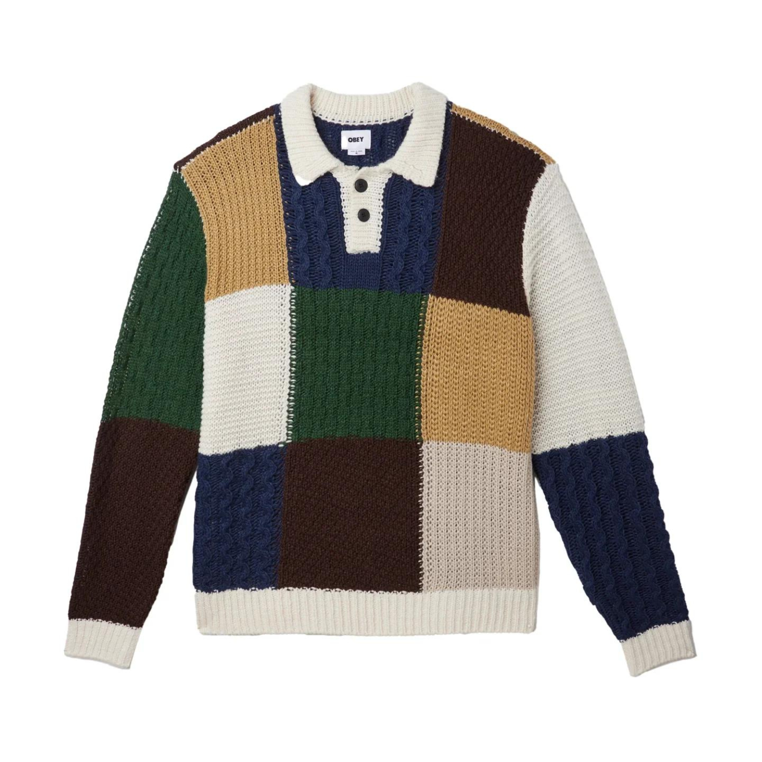 OLIVER PATCHWORK SWEATER