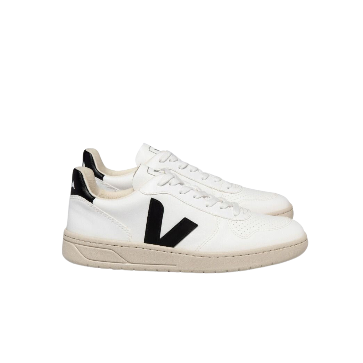 VEJA★V-10 ALVEOMESH WHITE BELLINI ALMOND Women's shoes Veja V-10 Alveomesh White/ Bellini/ Almond