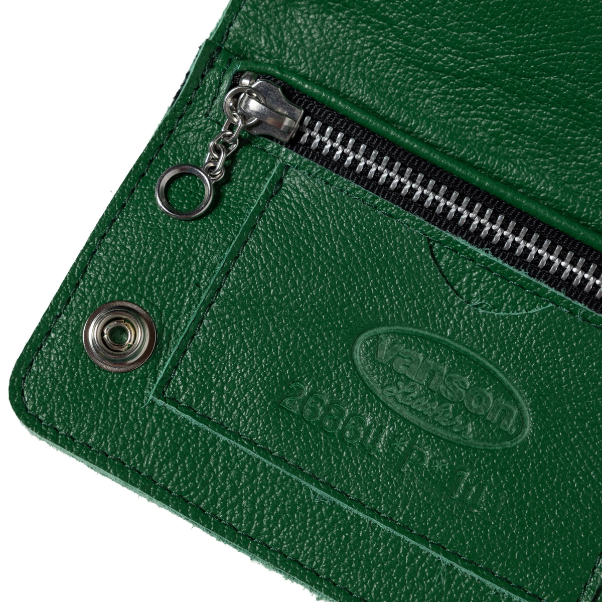 Awake Vanson Bones Chain Wallet Green