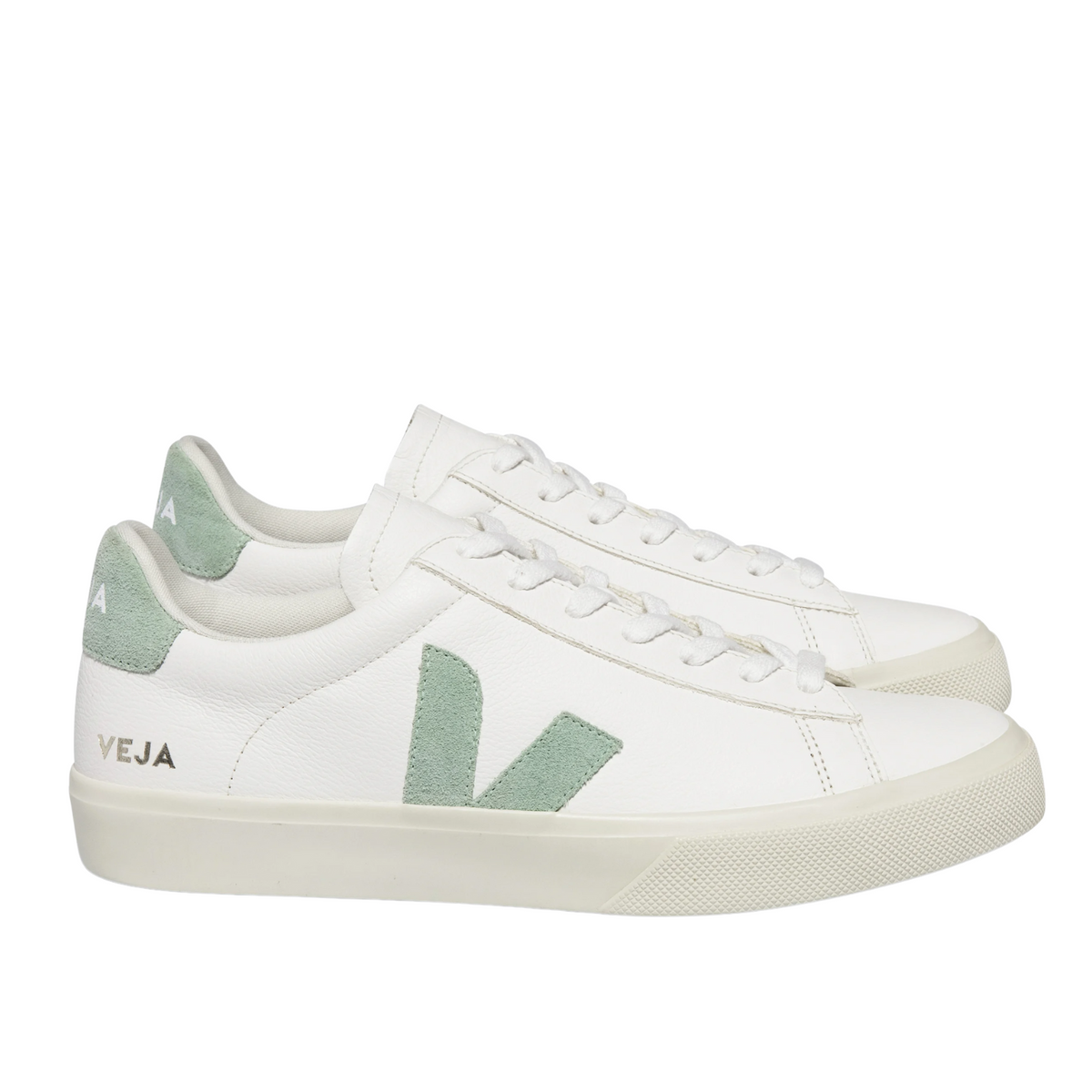 Veja W Campo Chrome Free Leather Extra White/Matcha