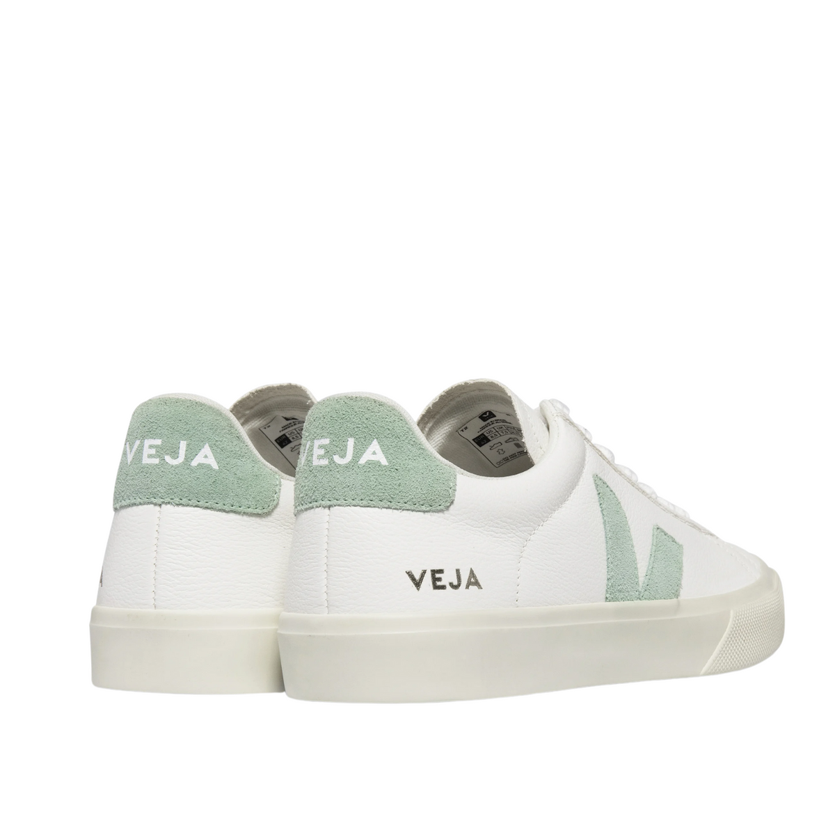 Veja W Campo Chrome Free Leather Extra White/Matcha