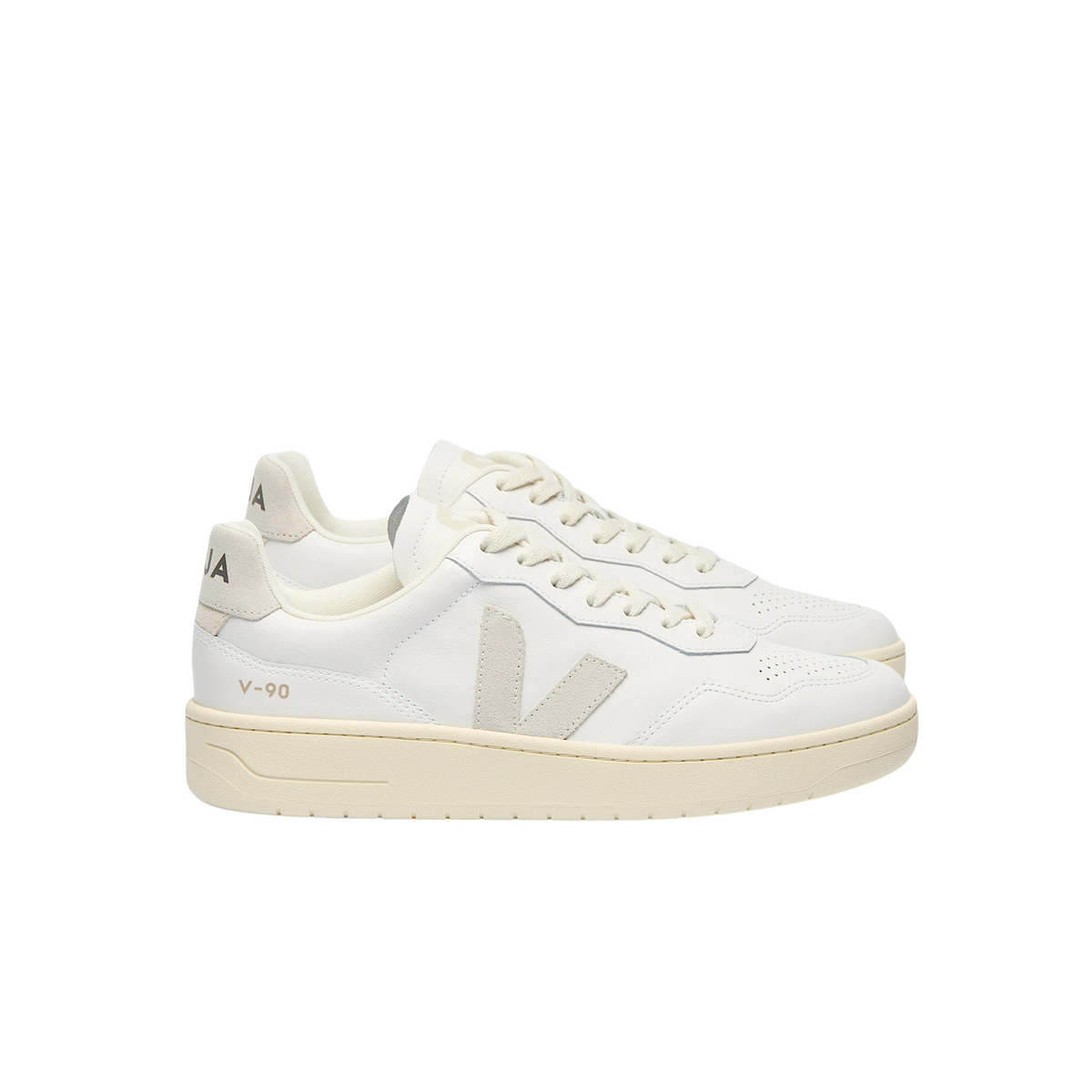 Veja W V-90 O.T. Leather Extra White/Natural 
