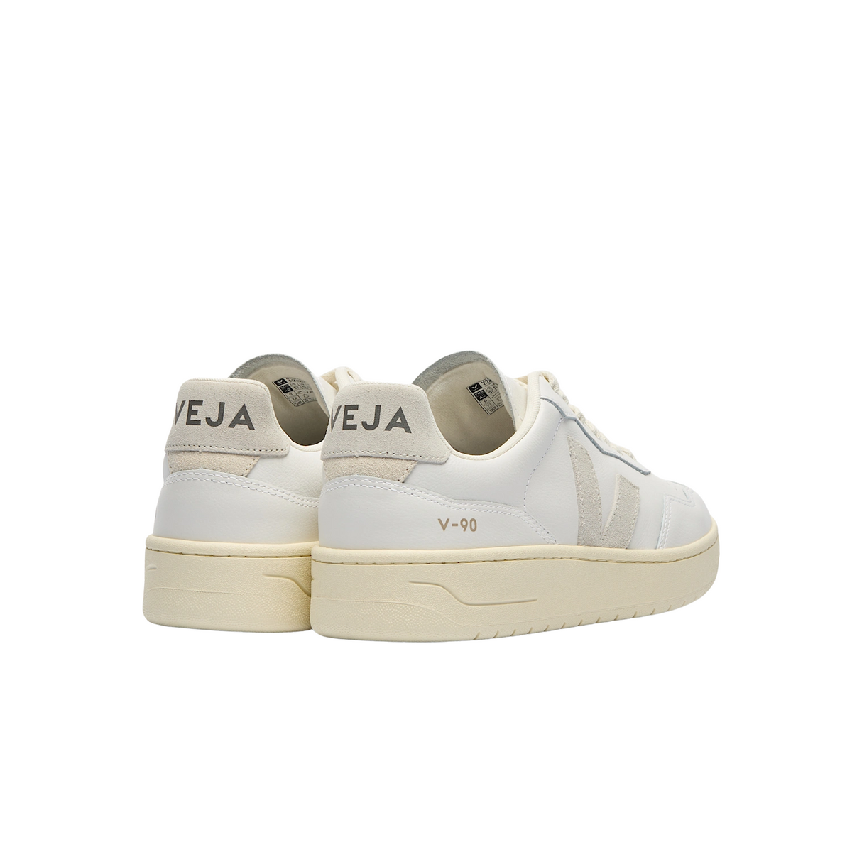 Veja W V-90 O.T. Leather Extra White/Natural 