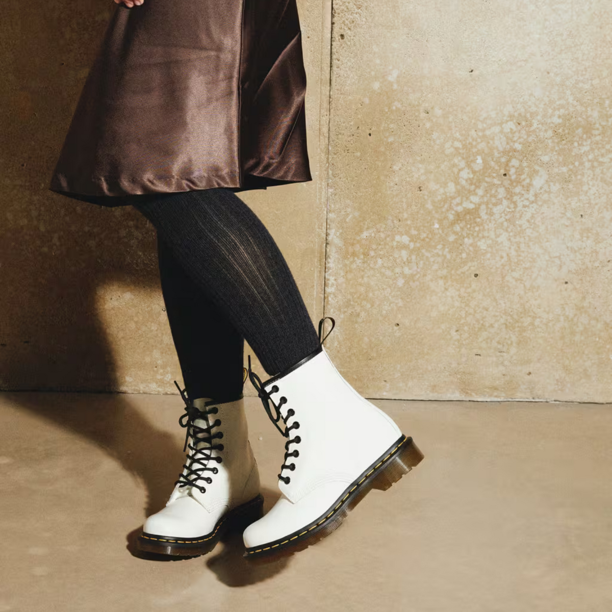 Dr. Martens White 1460 Boots