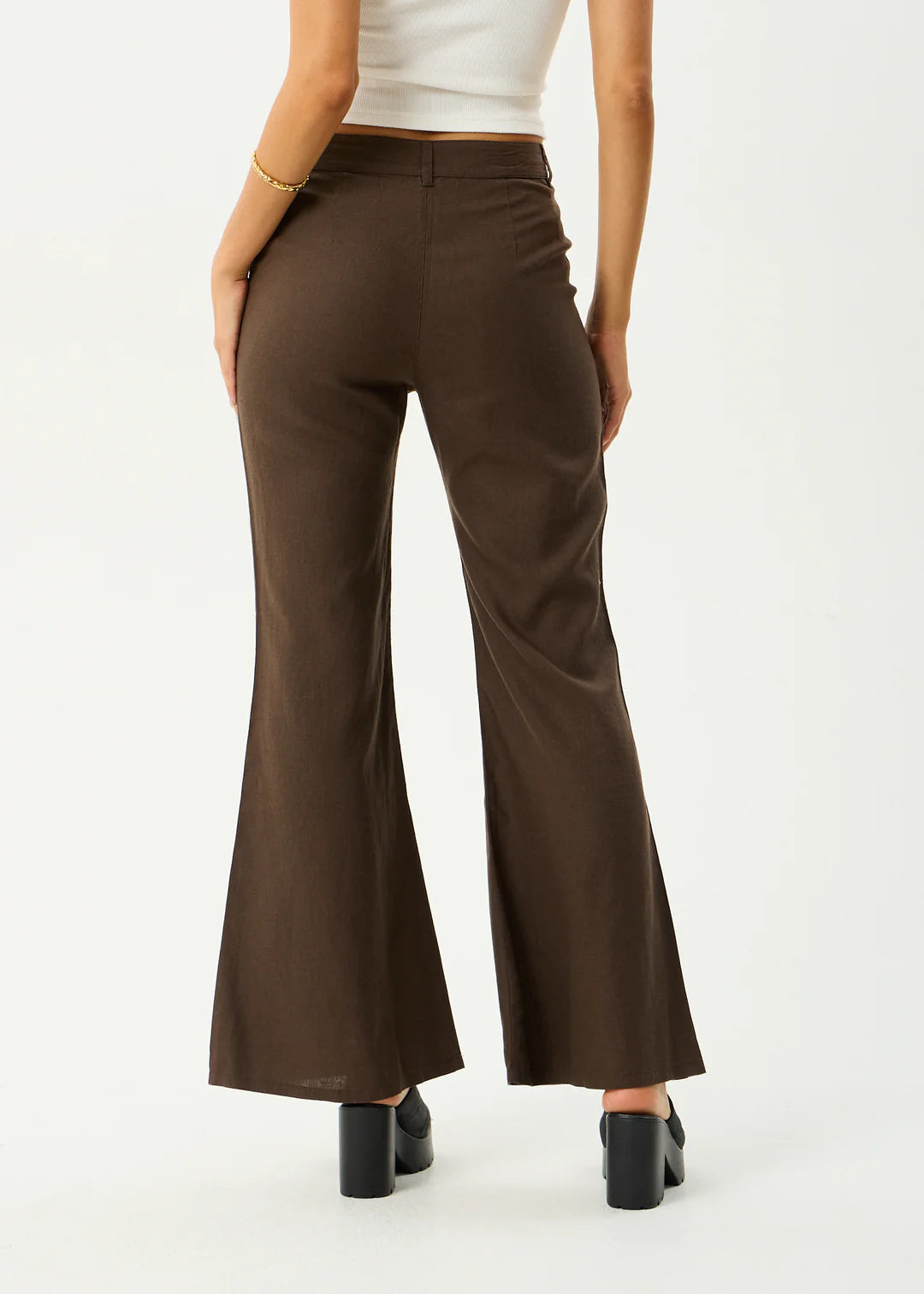 Afends W Birkin Flares Coffee