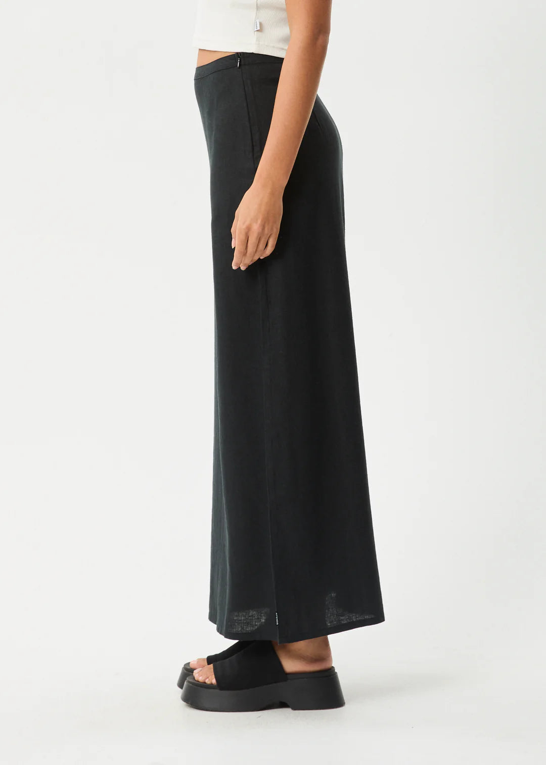 Afends Lilo Maxi Skirt Black