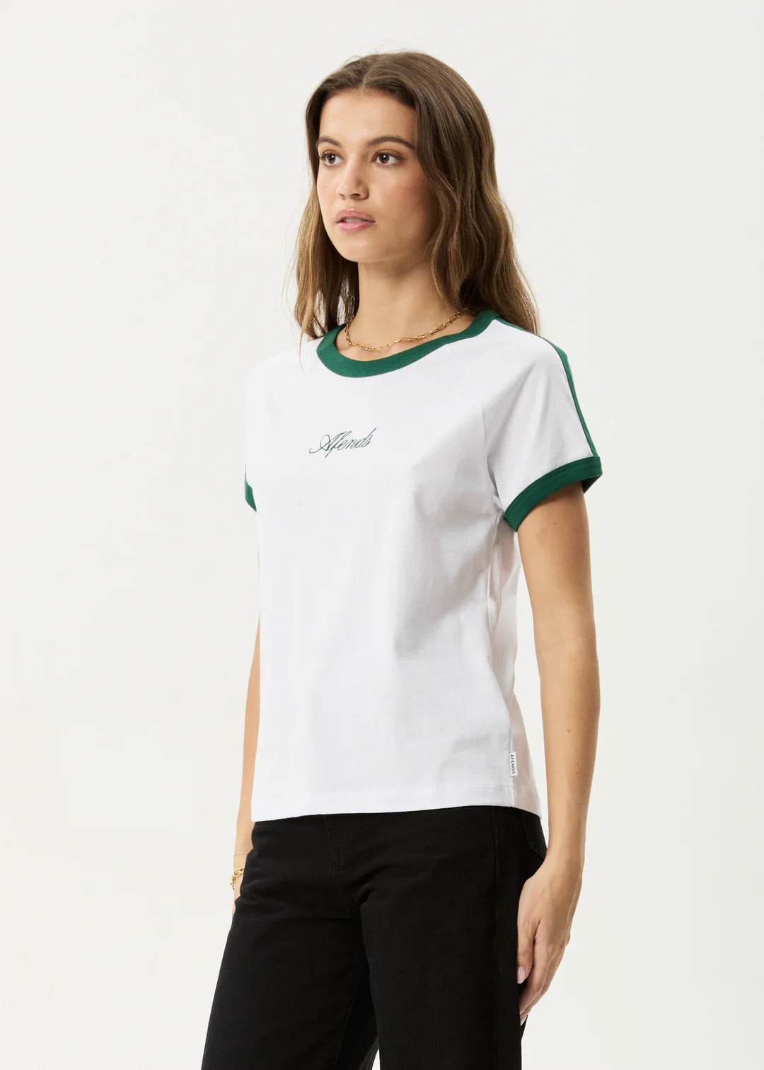 Afends W Games Regular Tee White