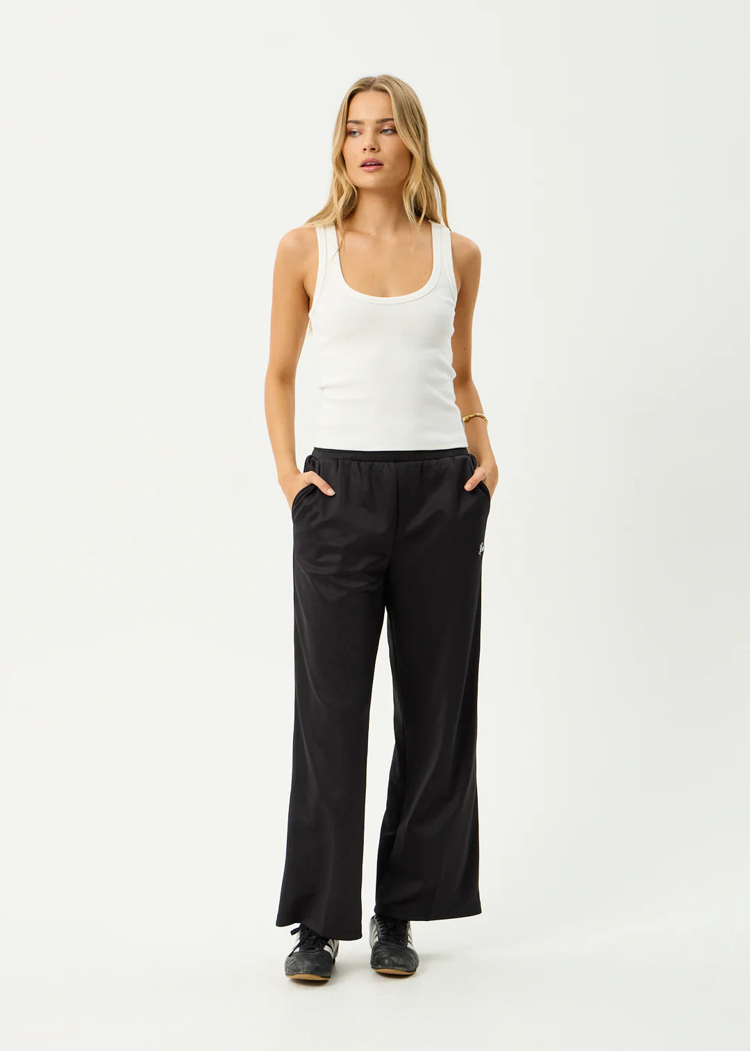 Afends W Thorn Bound Sweat Pants Black I Momentum - Momentum Clothing
