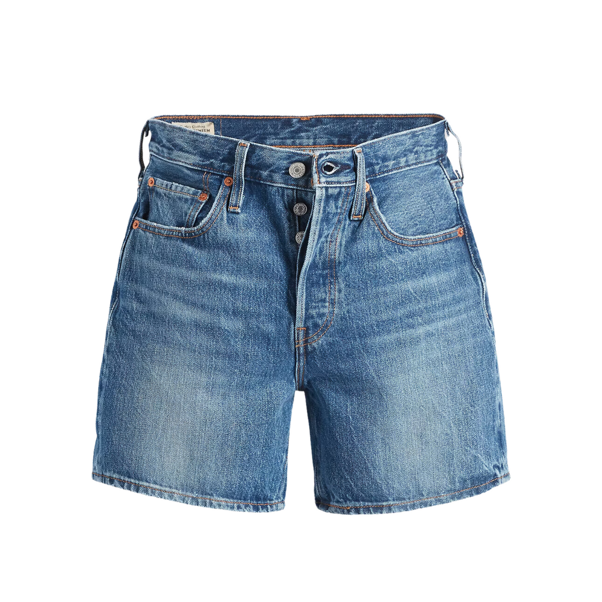 W 501 MID THIGH SHORT