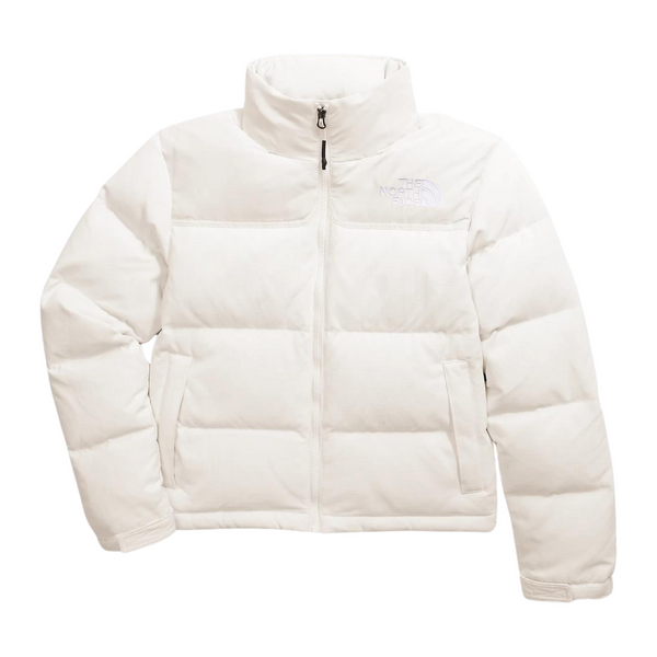 THE NORTH FACE W 92 RIPSTOP NUPTSE JACKET - WHITE DUNE I