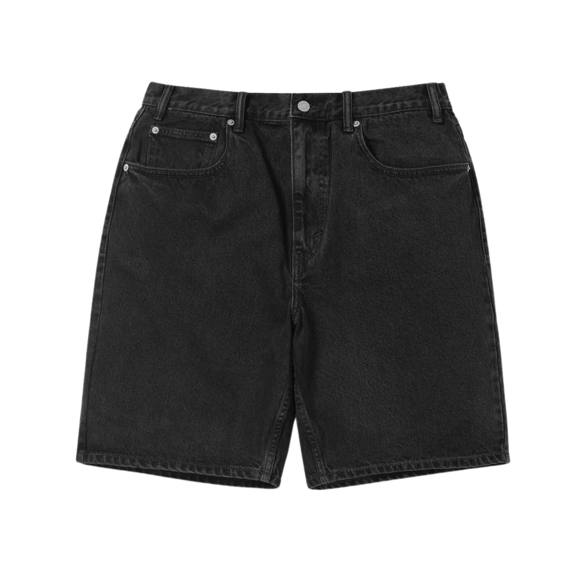 WASHED DENIM SHORT