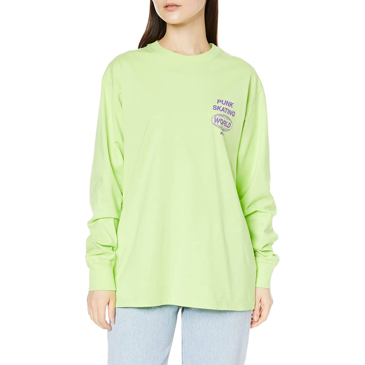 W DOUBLE PRINT L/S TEE
