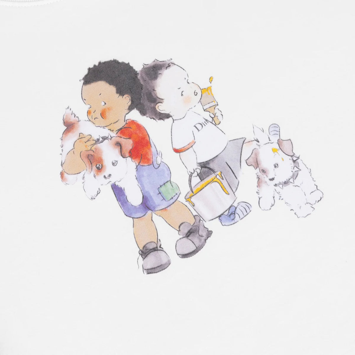 Dime W Bestie Tee White