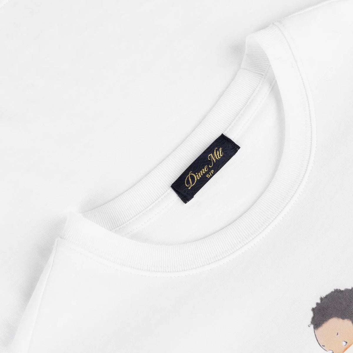 Dime W Bestie Tee White