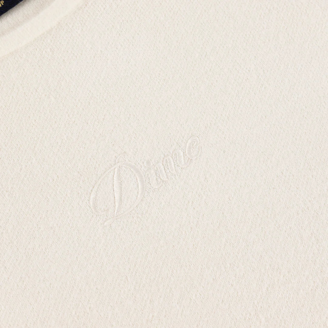 Dime W Cropped Mohair Knit Gradient Cream