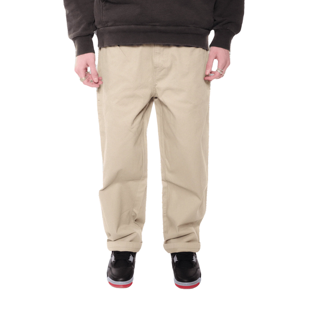 WORKWEAR TROUSER TWILL - KHAKI I STUSSY - Momentum Clothing