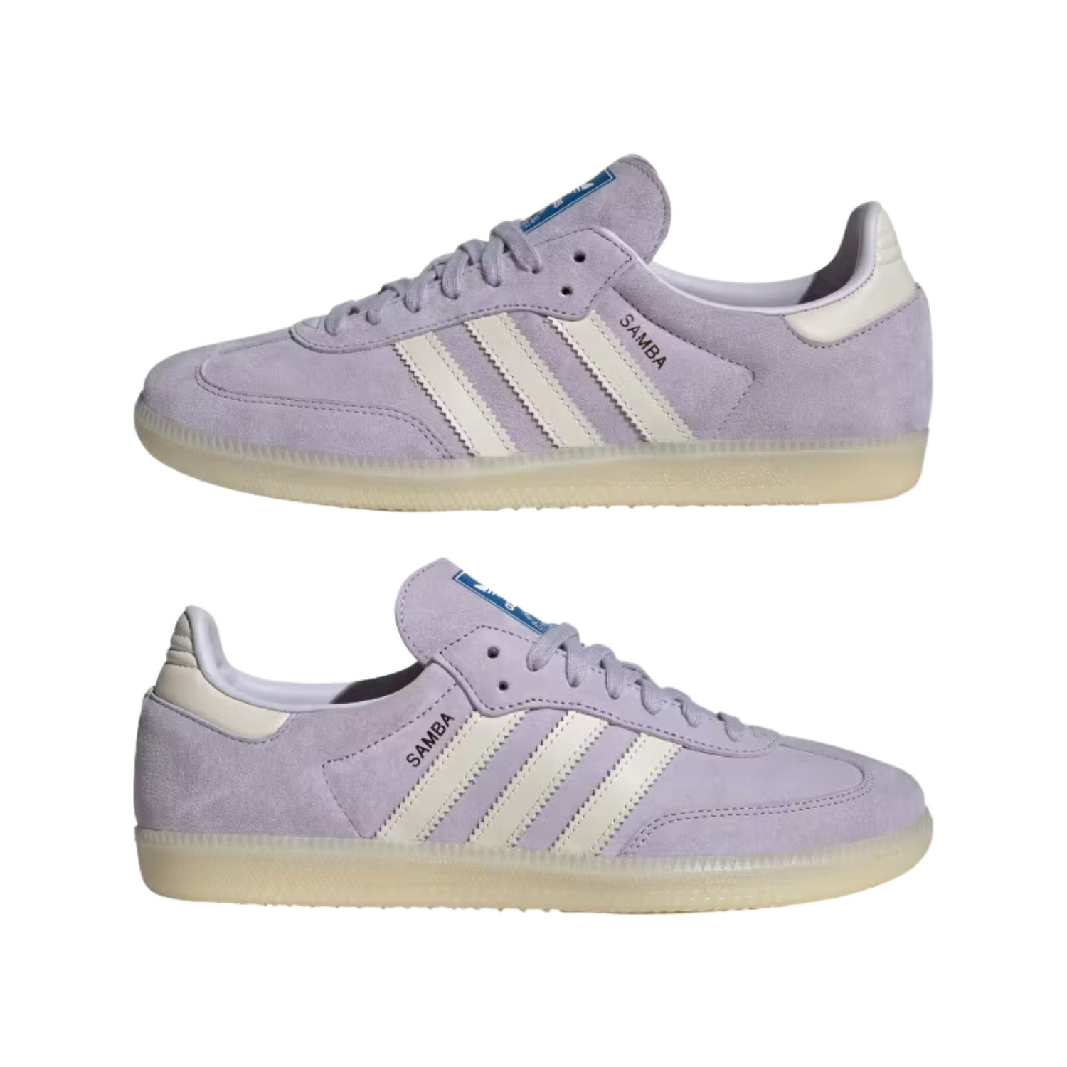 ADIDAS W SAMBA OG - SILVER DAWN/CHALK WHITE/OFF WHITE IG6176 I 