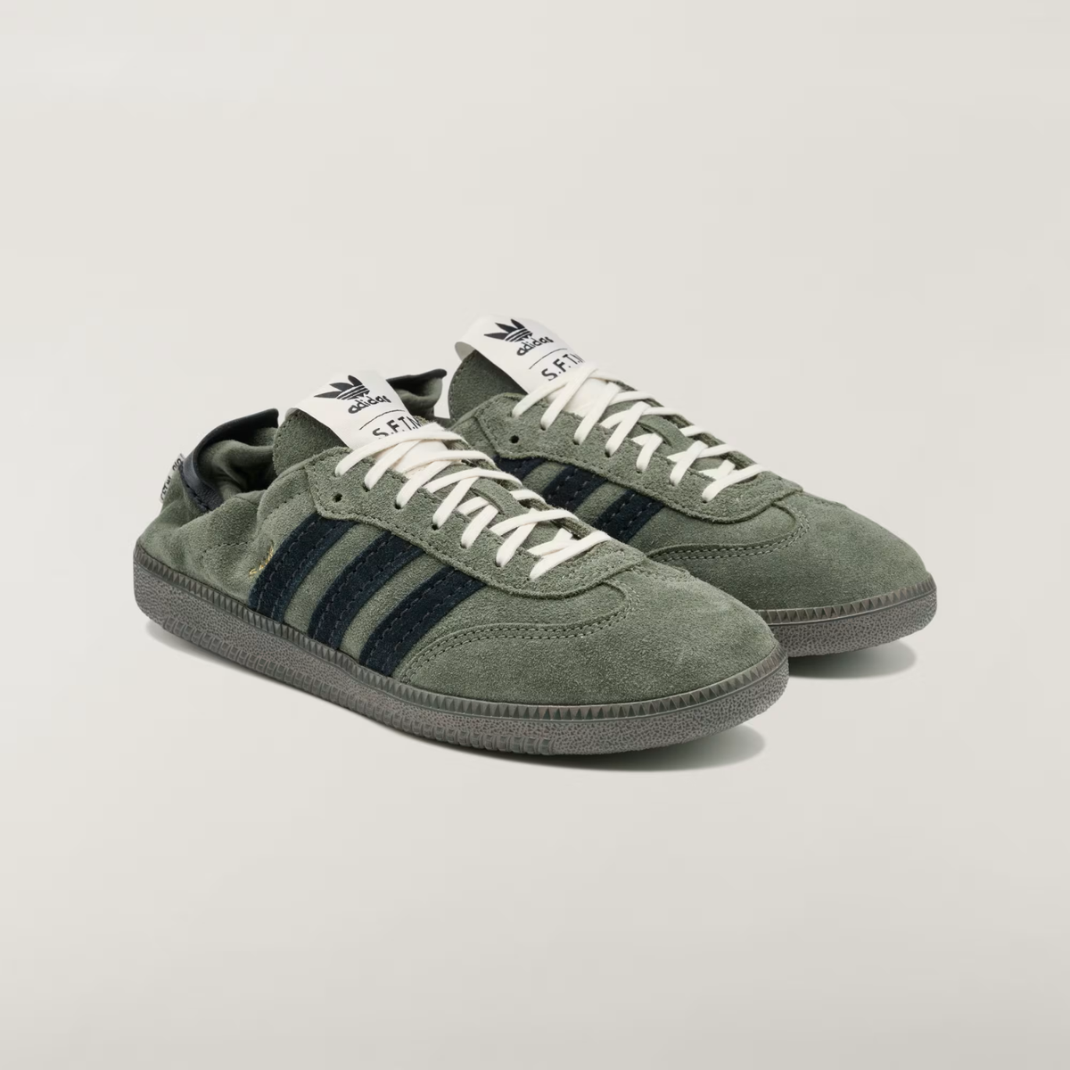 W Samba OG X Song For The Mute Base Green/Core Black/Gold Metallic 