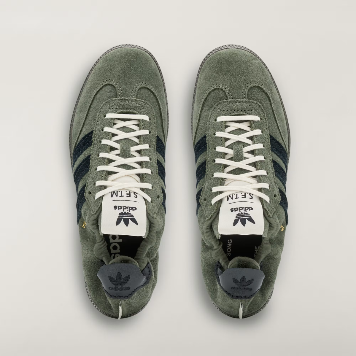 W Samba OG X Song For The Mute Base Green/Core Black/Gold Metallic 