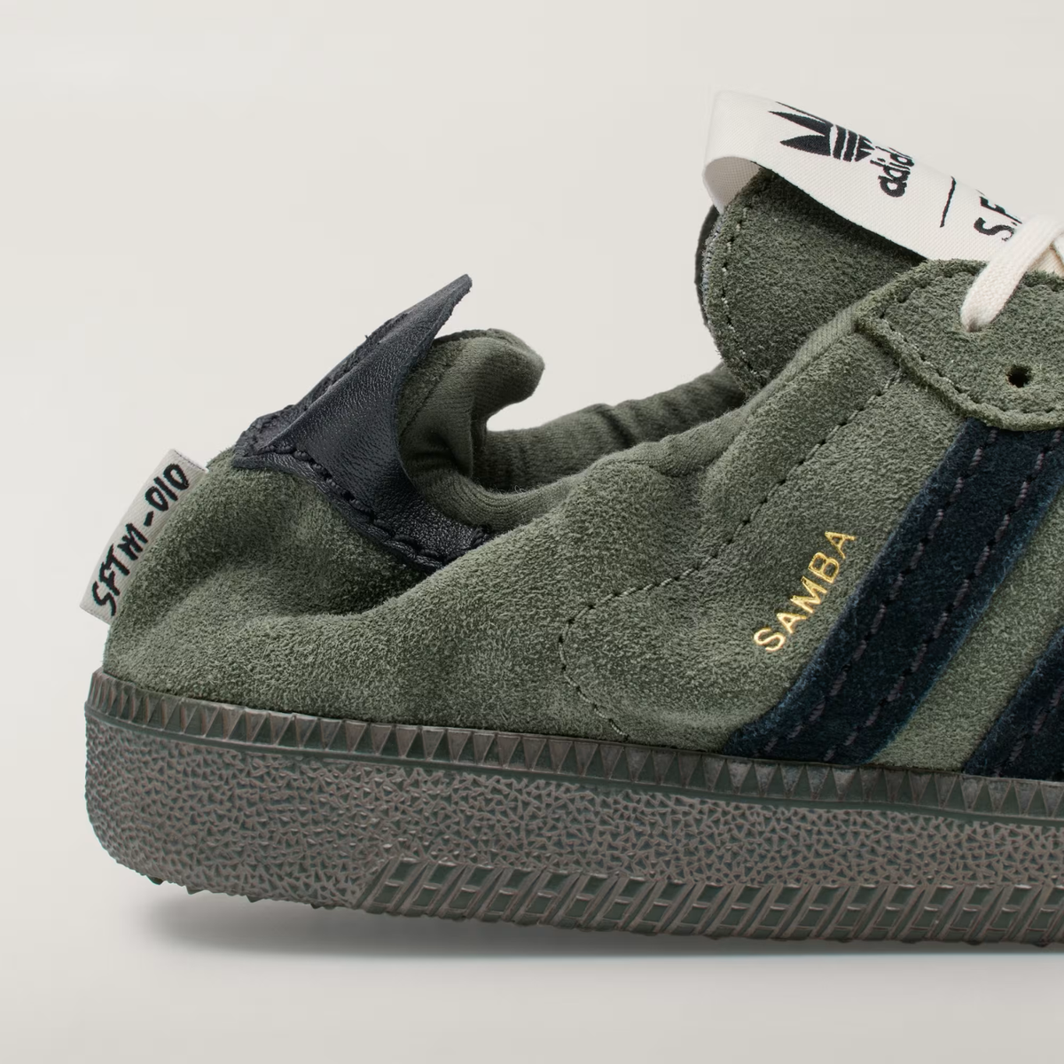 W Samba OG X Song For The Mute Base Green/Core Black/Gold Metallic 