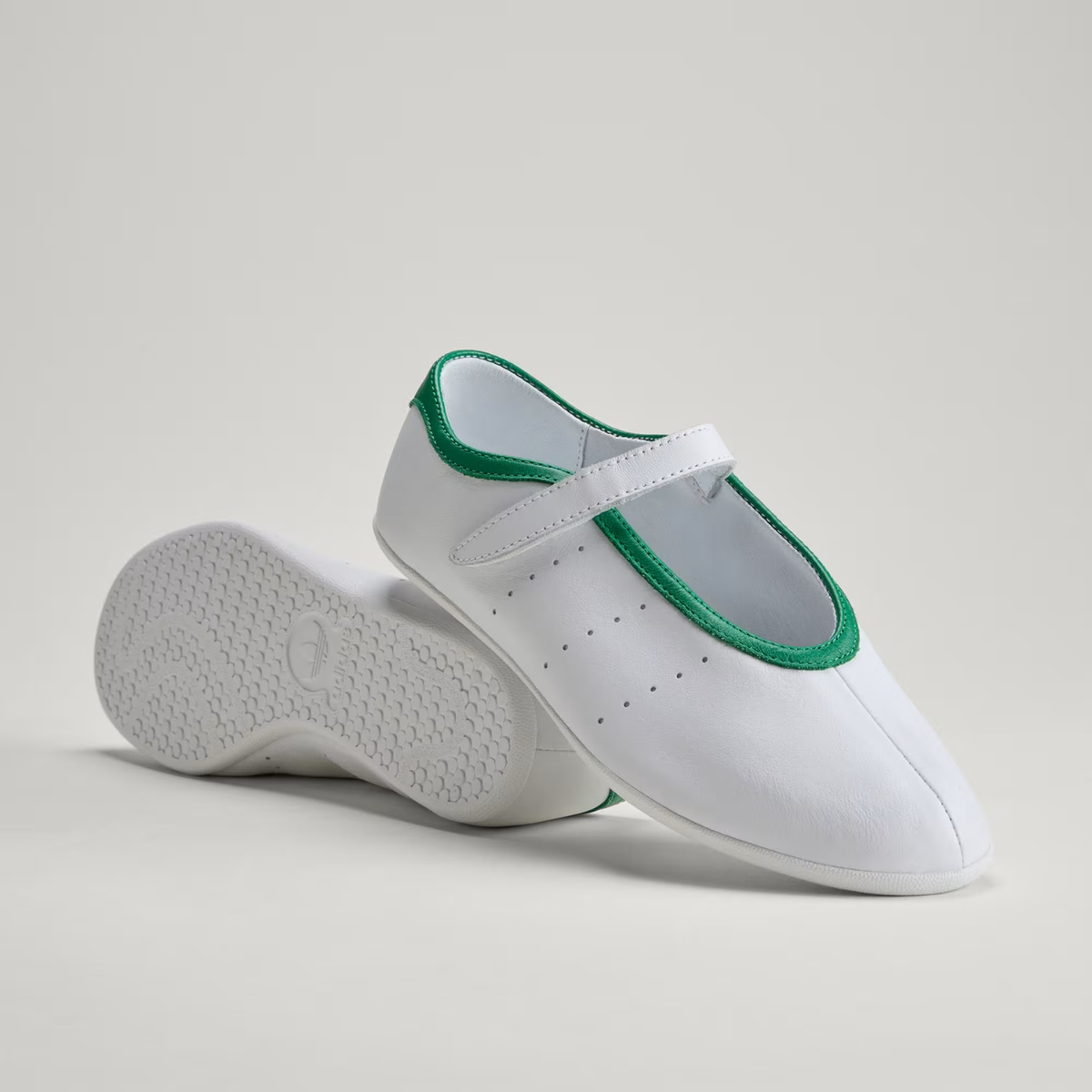 W Stan Smith Lo Ballet White/Green 