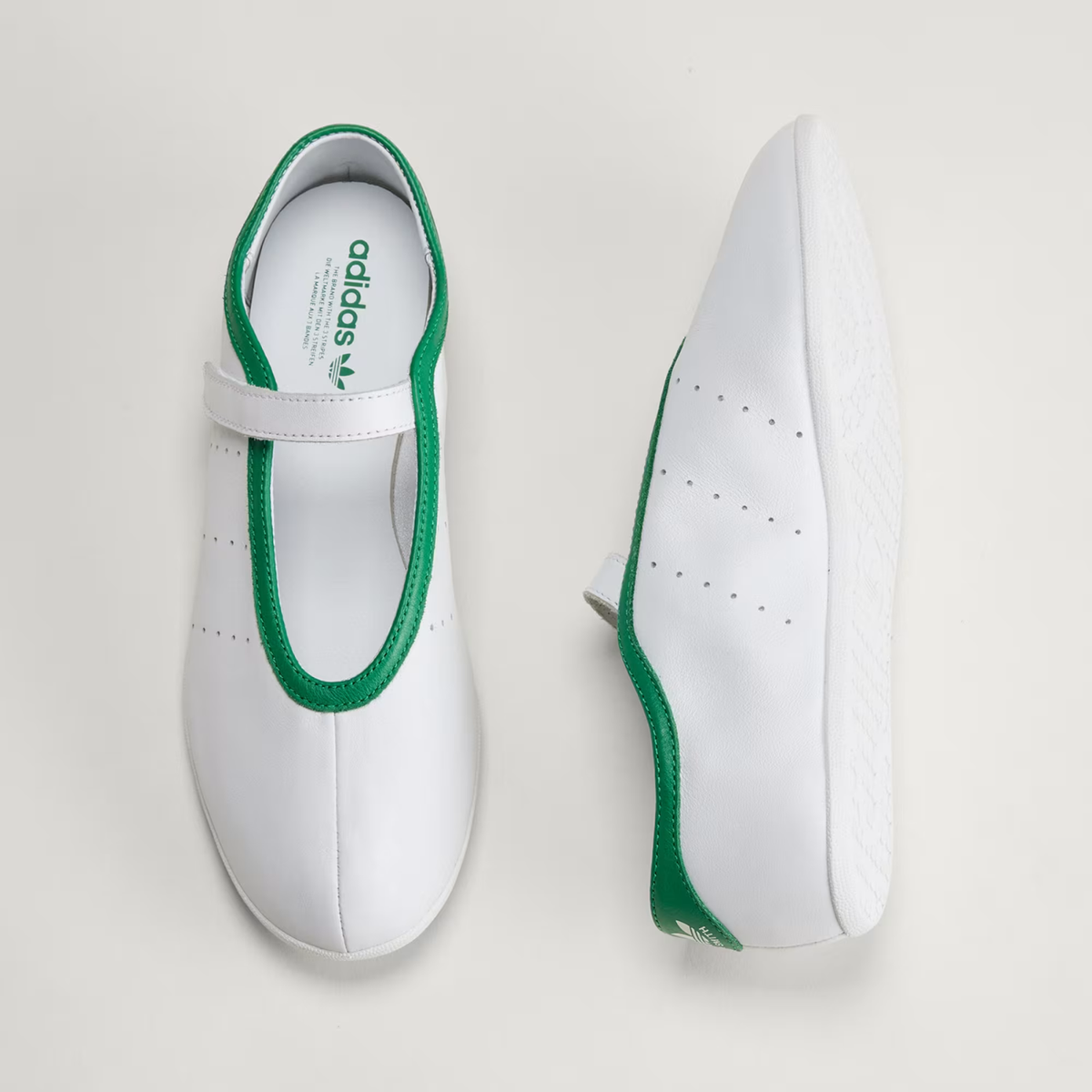 W Stan Smith Lo Ballet White/Green 