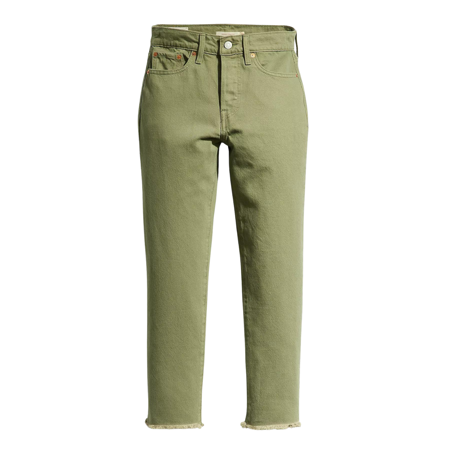 Levi's olive jeans sales