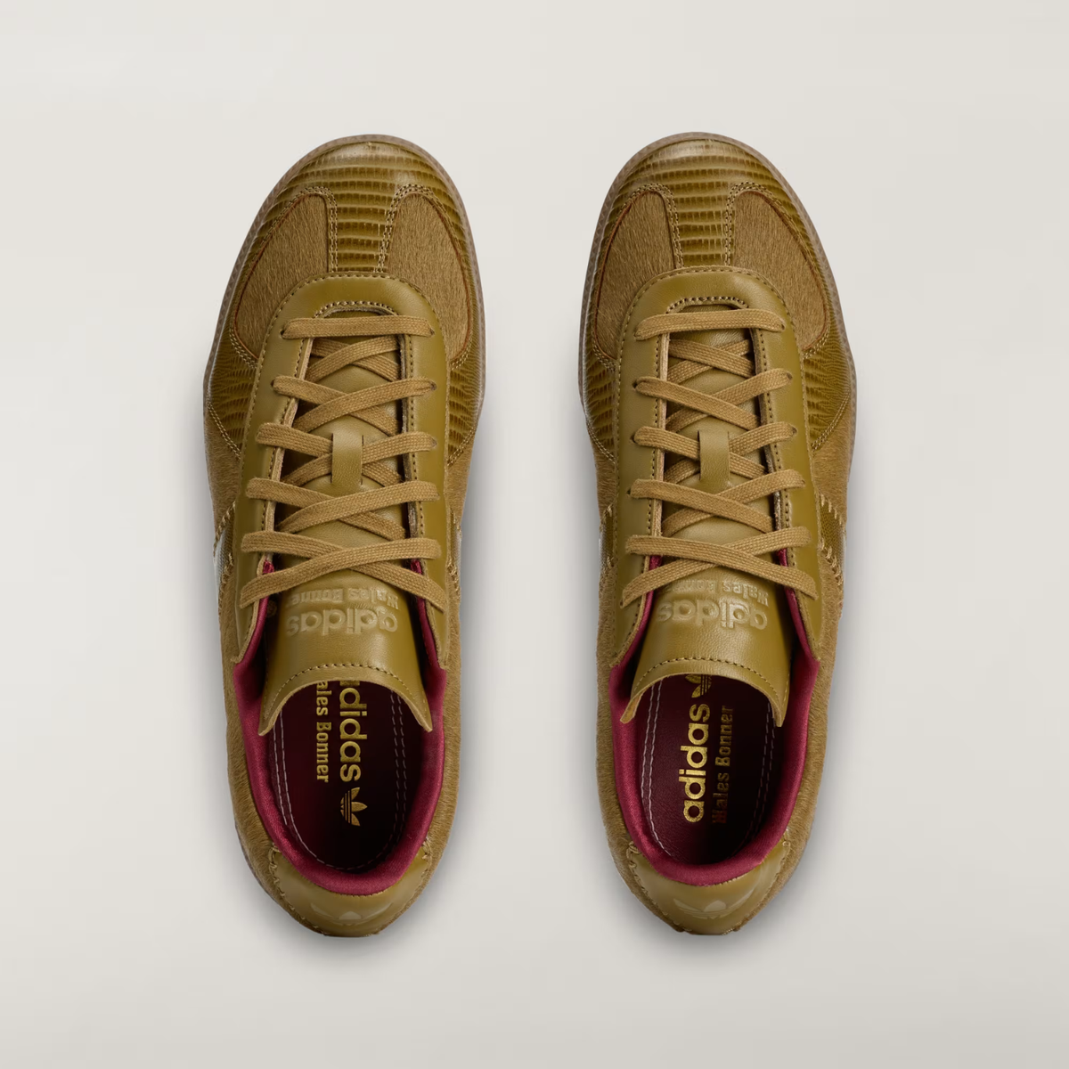 Wales Bonner X Adidas BW Army Night Brown/Gold Metallic/Wonder White