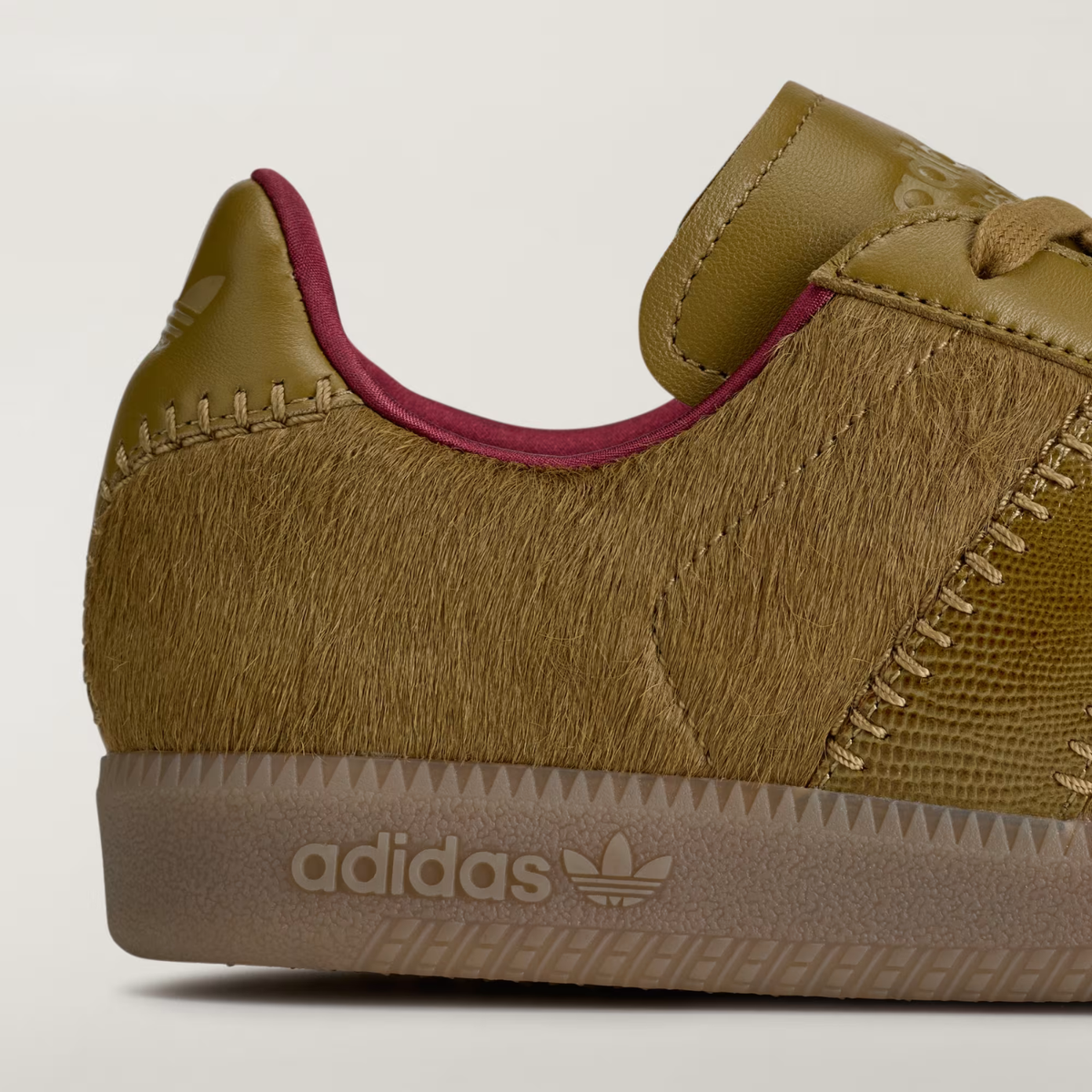 Wales Bonner X Adidas BW Army Night Brown/Gold Metallic/Wonder White