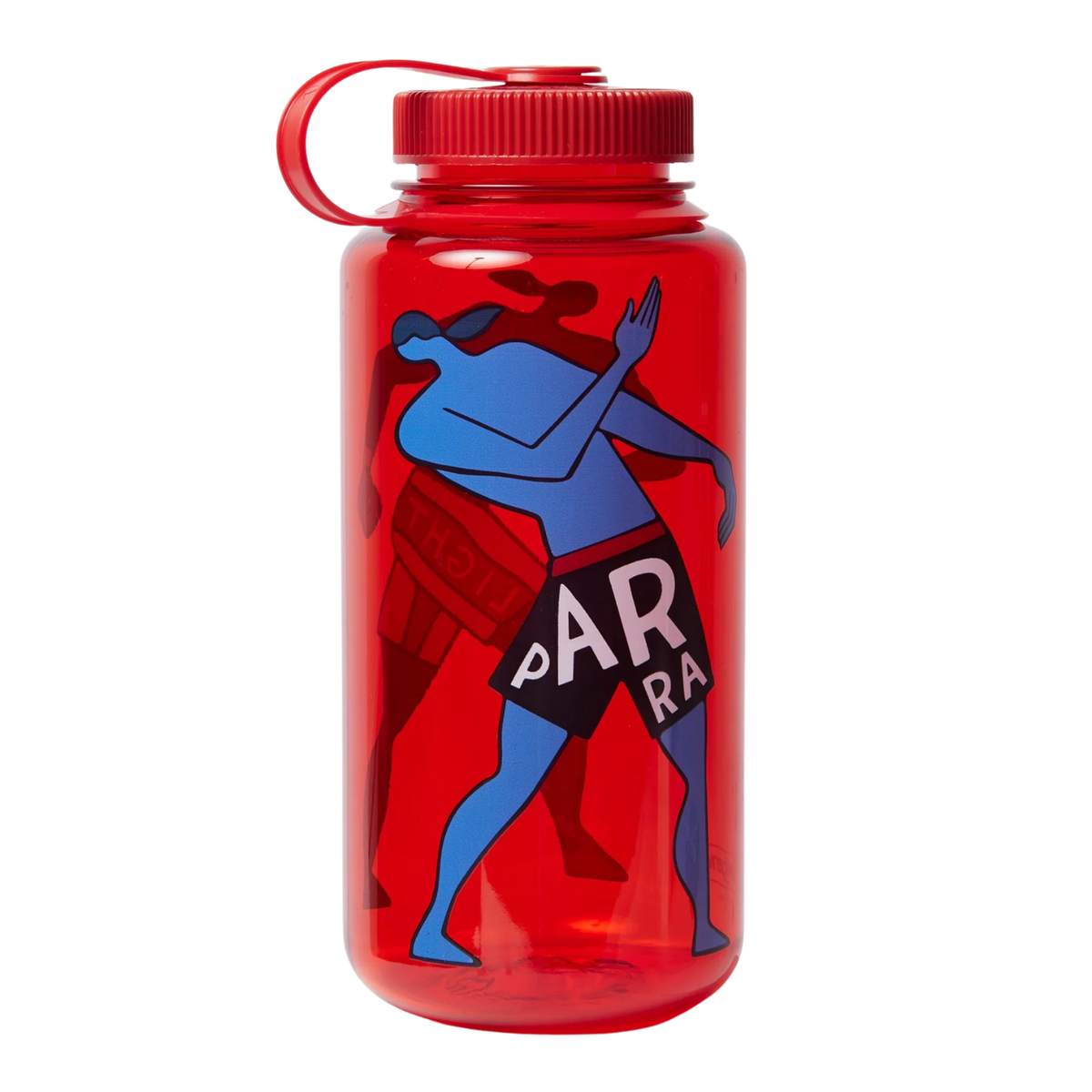 Water Slapped Nalgene Bottle Red