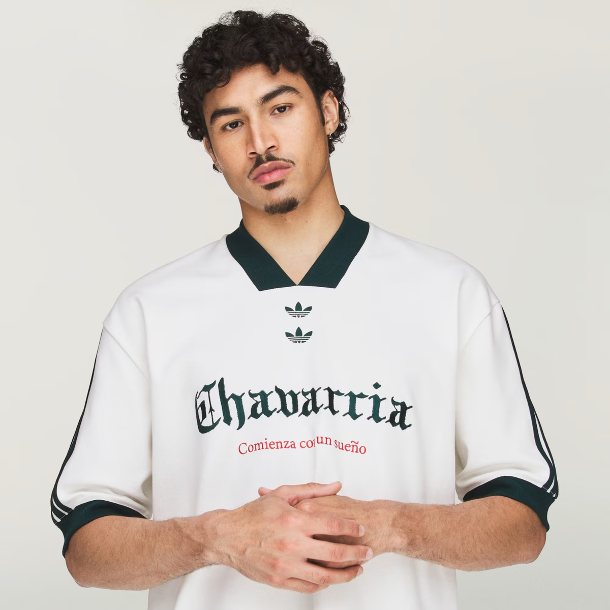 Willy Chavarria Soccer Tee Off White