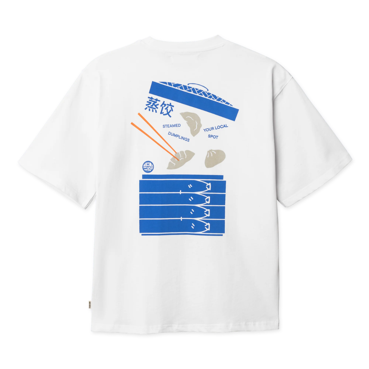 Woodbird Baine Dump Tee White
