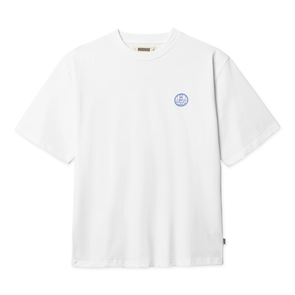 Woodbird Baine Dump Tee White