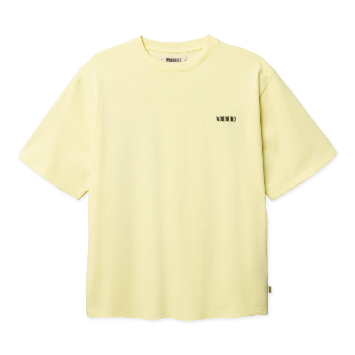 Woodbird Baine Sea Tee Wax Yellow