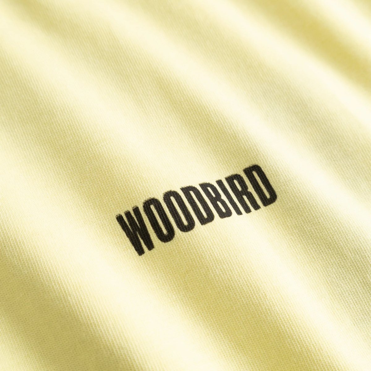 Woodbird Baine Sea Tee Wax Yellow