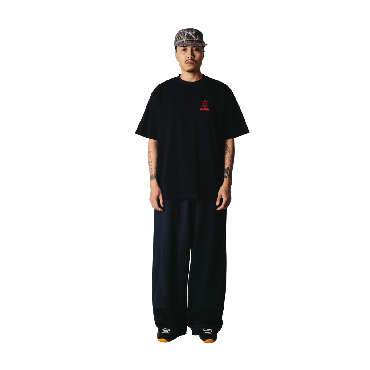 Woodbird Baine Tiger Tee Black