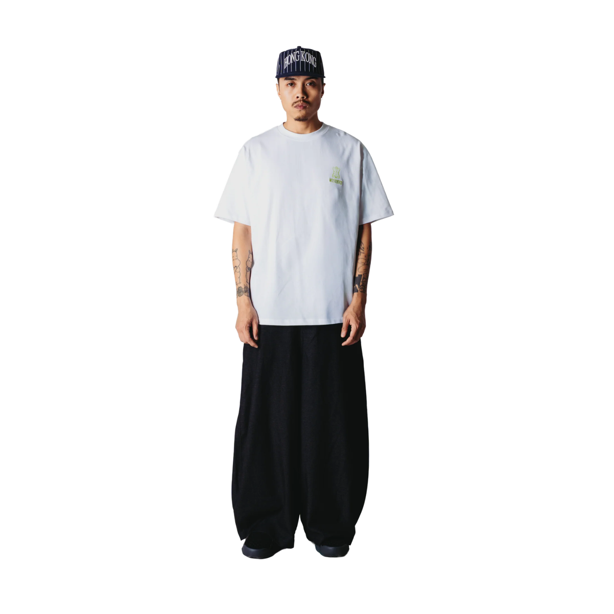 Woodbird Baine Tiger Tee White
