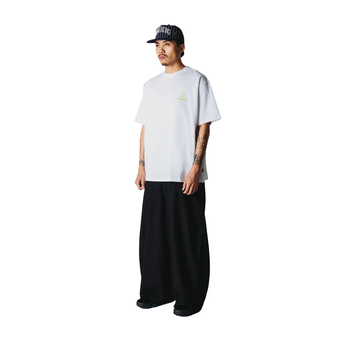 Woodbird Baine Tiger Tee White