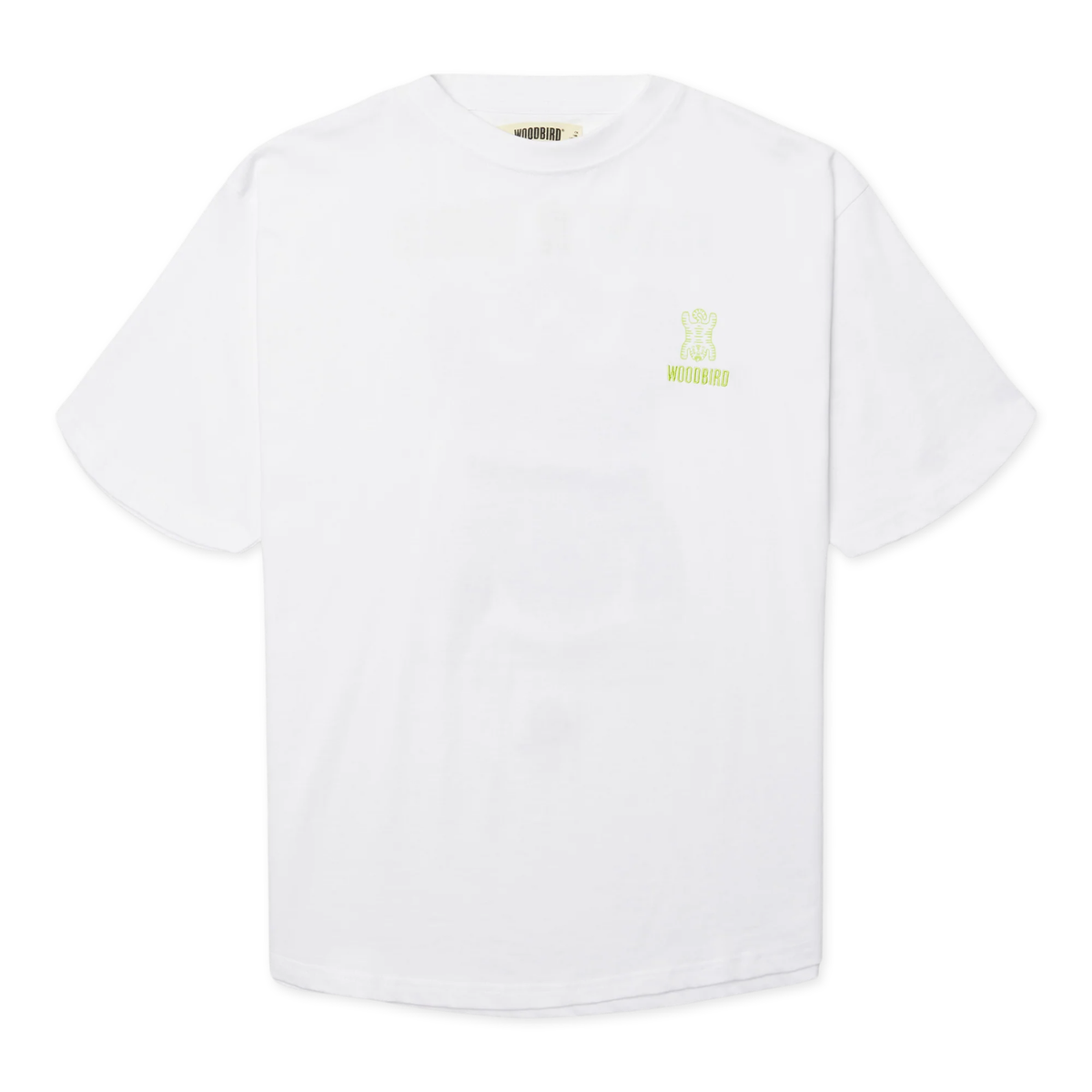 Woodbird Baine Tiger Tee White