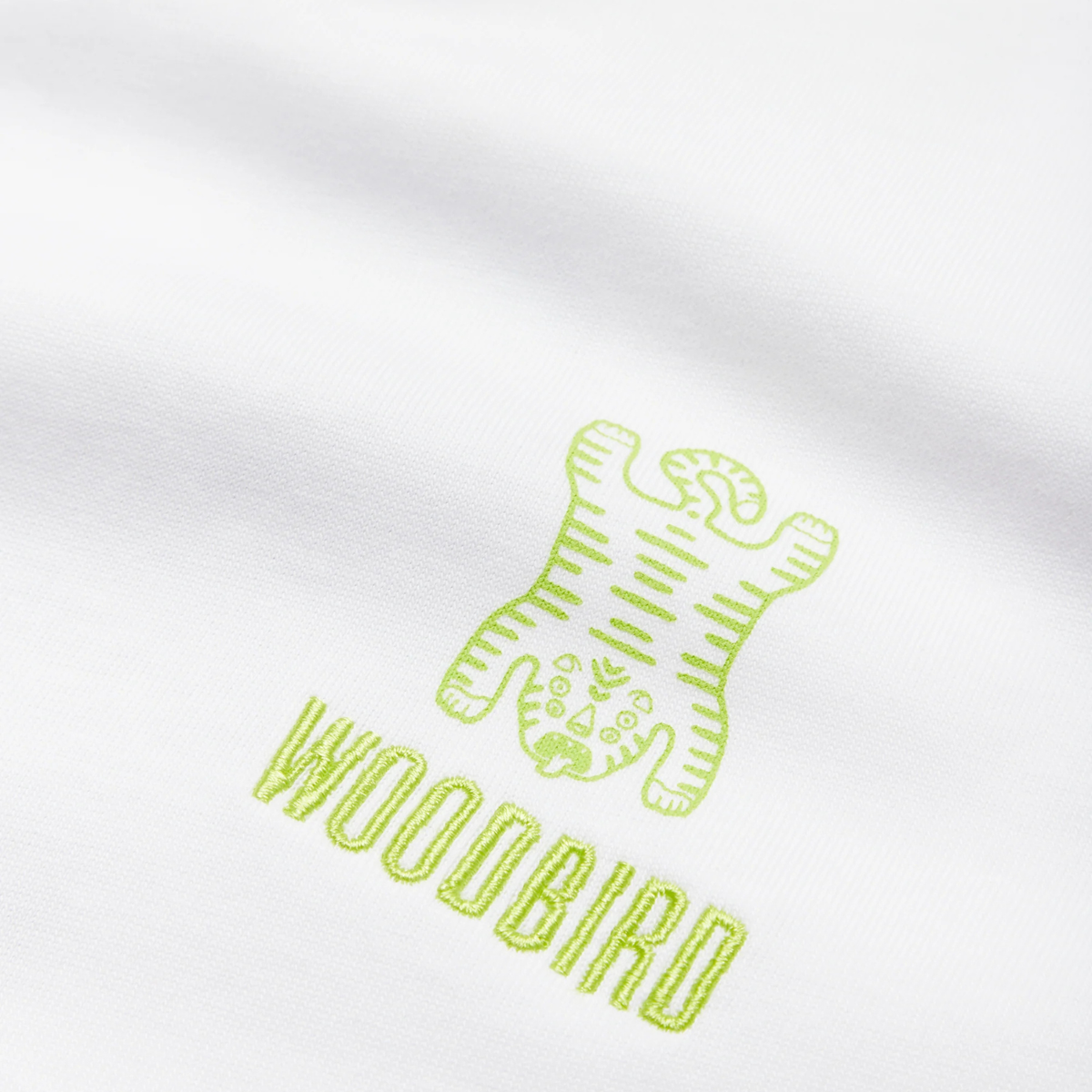 Woodbird Baine Tiger Tee White