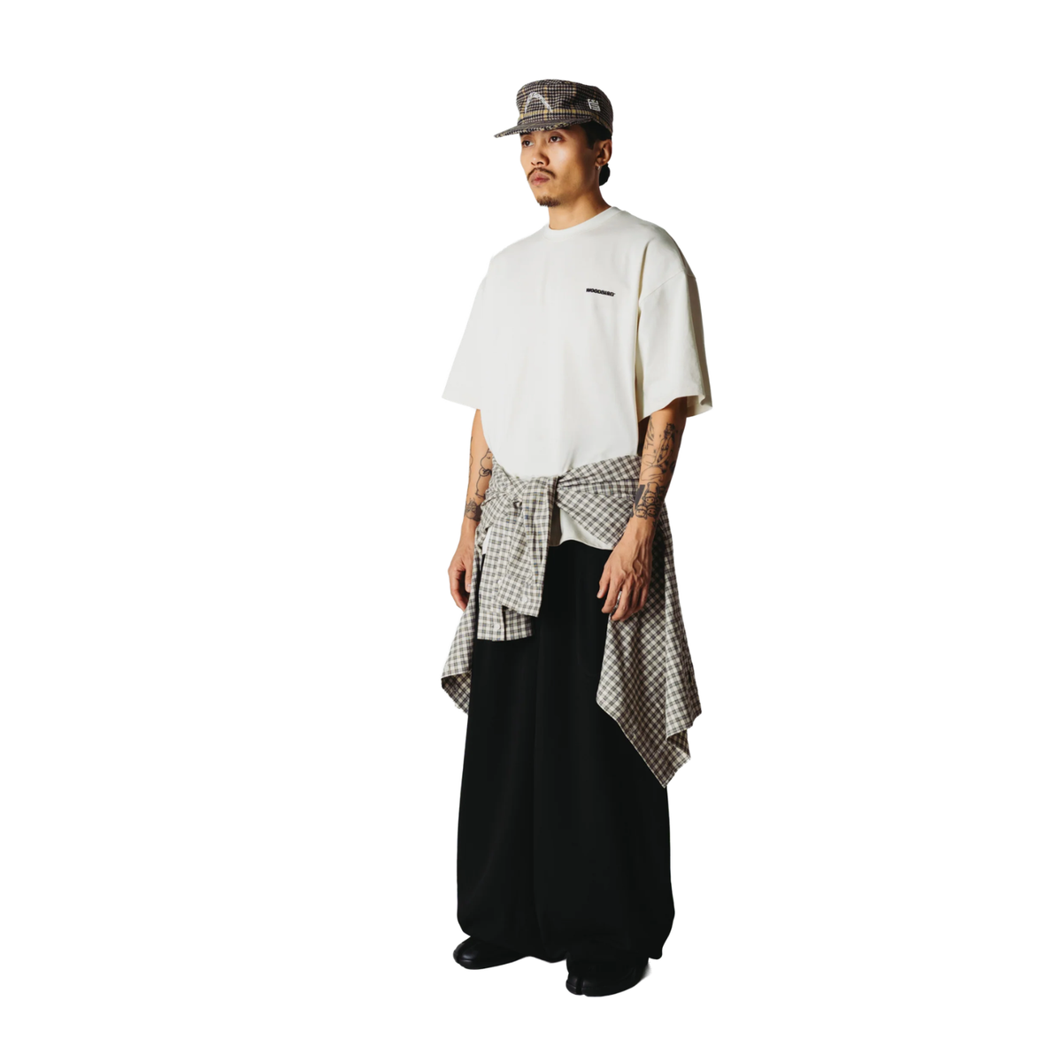 Woodbird Beam Tram Tee Off White