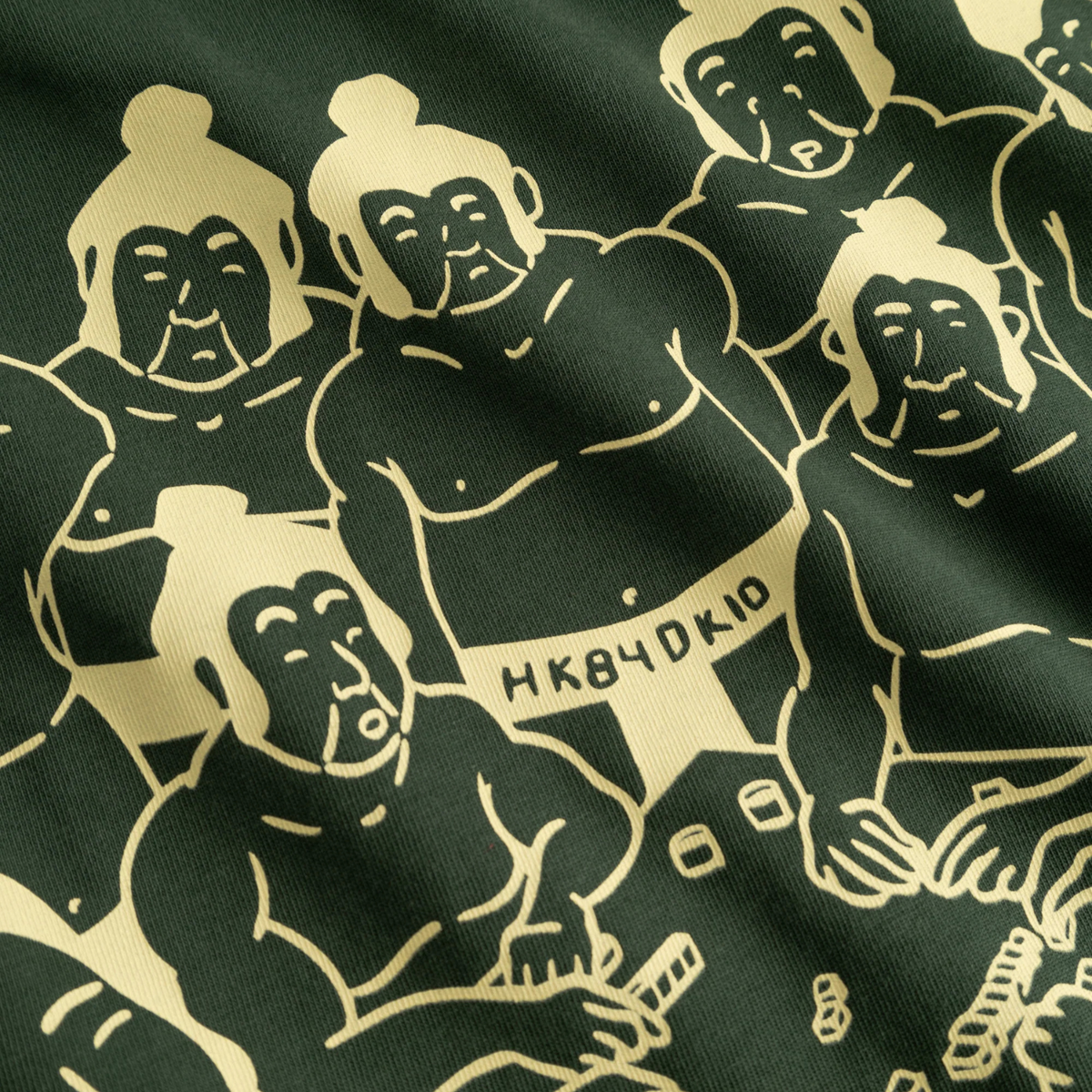 Woodbird Bean Suma Tee Pine Green