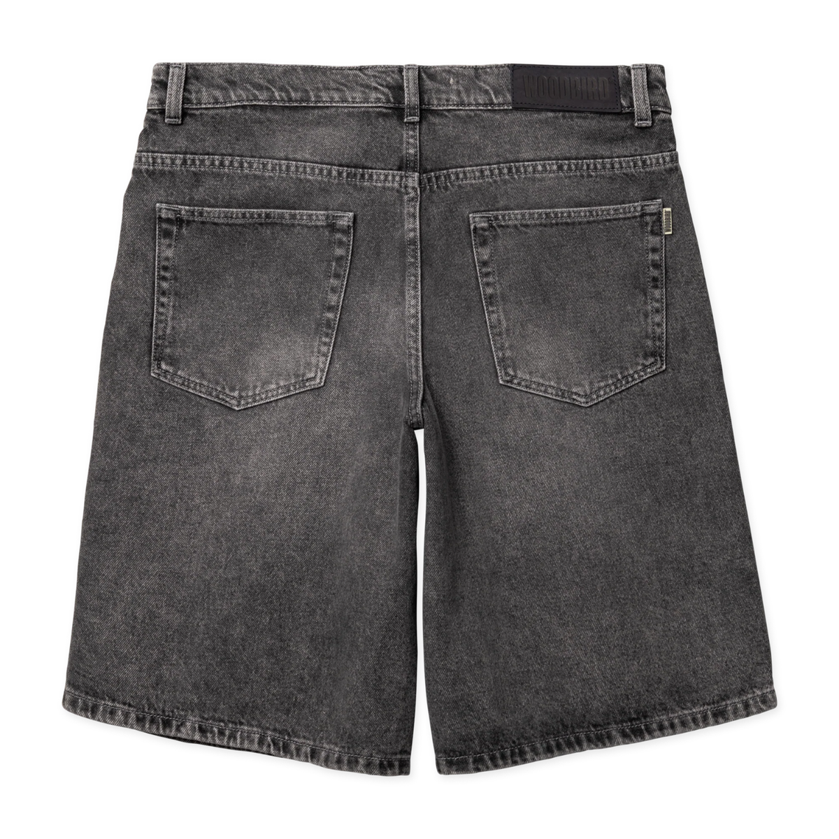 Woodbird Rami Grey Shorts Washed Grey