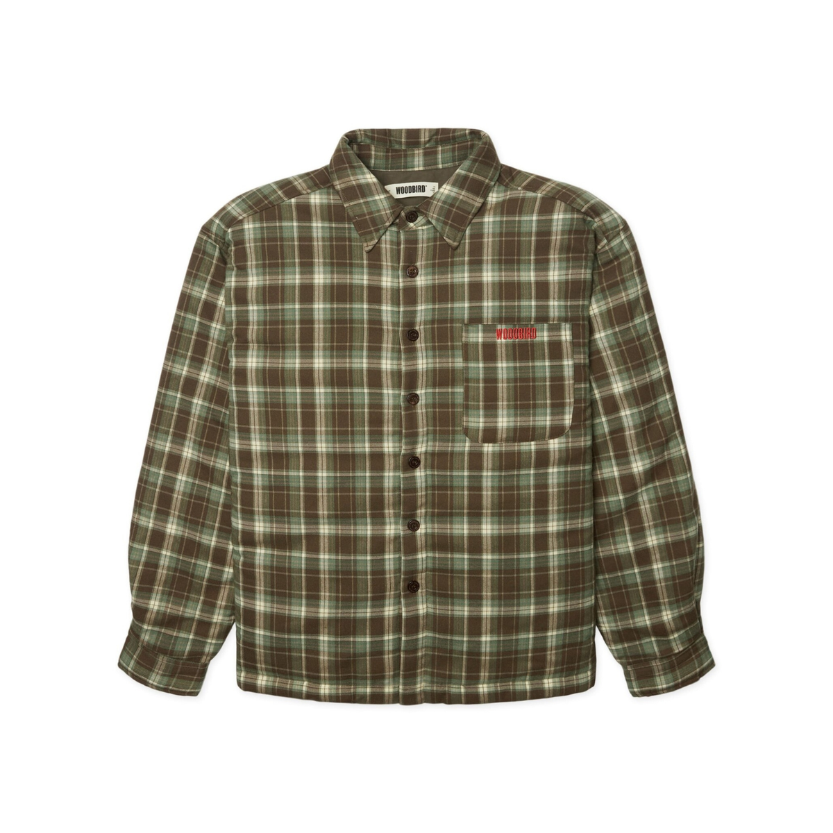 Woodbird Tong Padded Jacket Dark-Olive-Lime