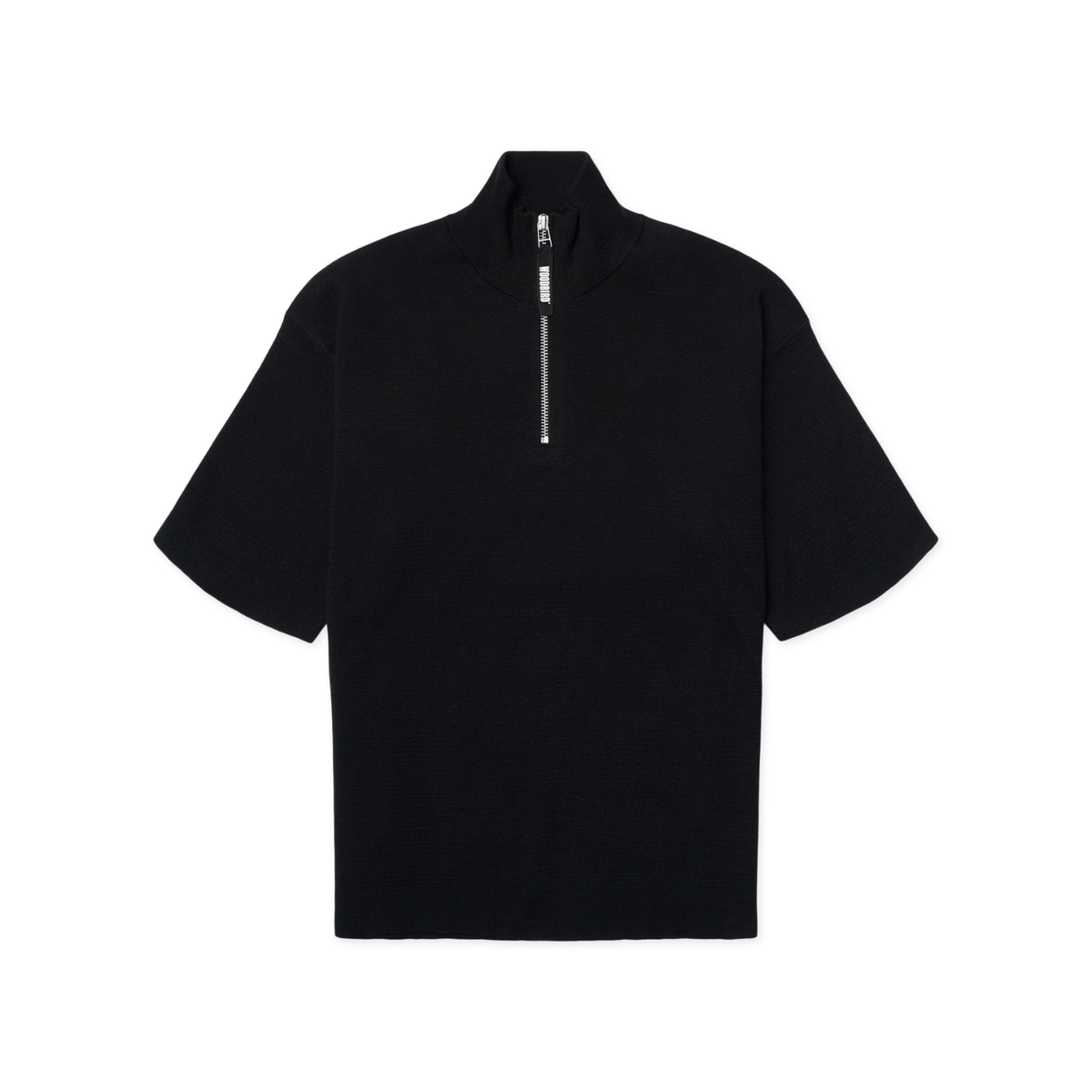 Woodbird W Kimchi SS 1/2 Zip Black