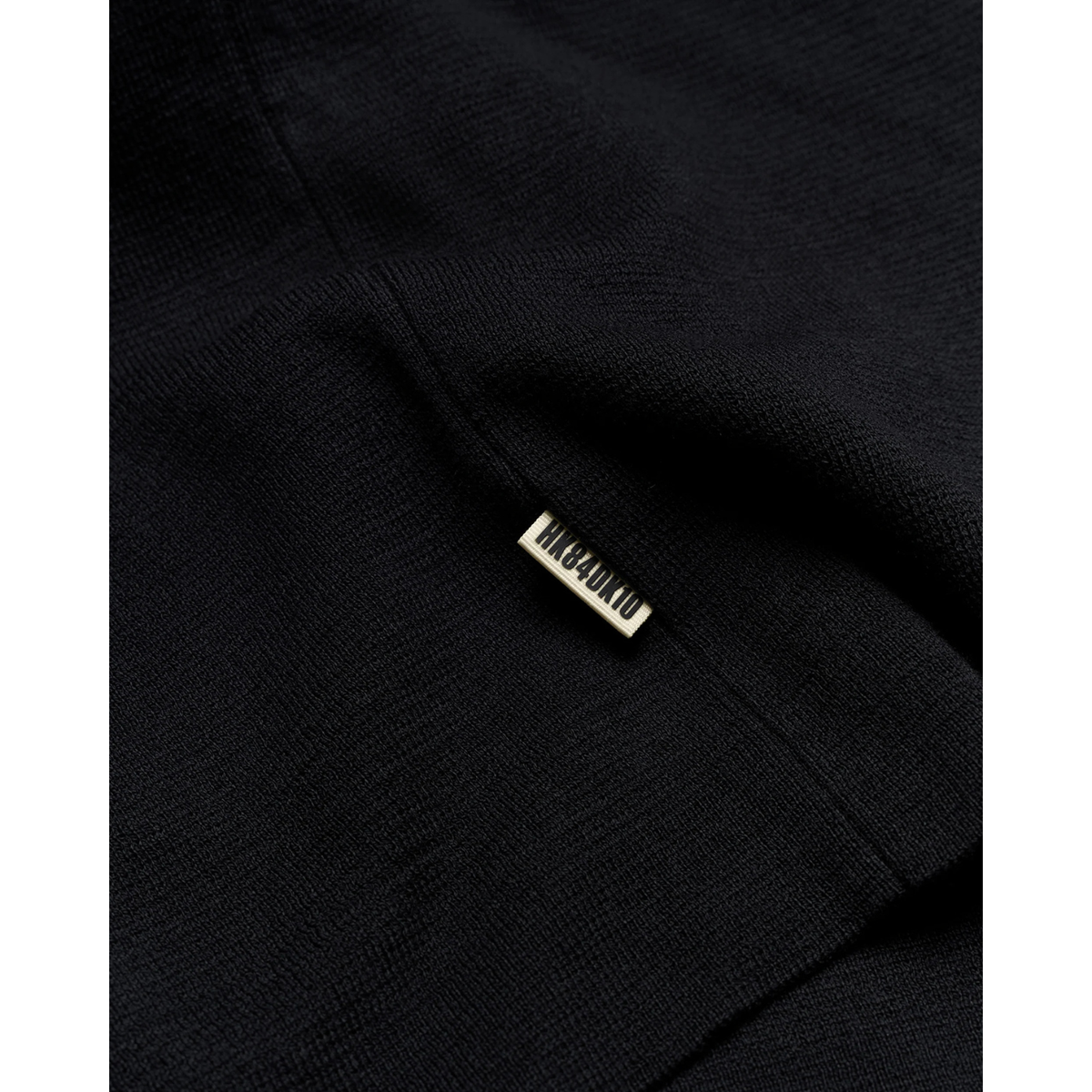 Woodbird W Kimchi SS 1/2 Zip Black