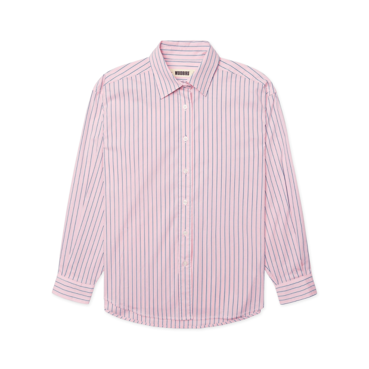 Woodbird W Liva Stripe Shirt Pink